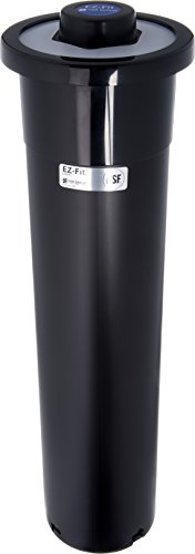 San Jamar C2410C Plastic Ez-Fit Counter Mount Cup Dispenser