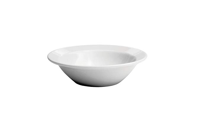Oneida Foodservice F8010000720 Bright White Porcelain, Set of 36, Grapefruit Bowl