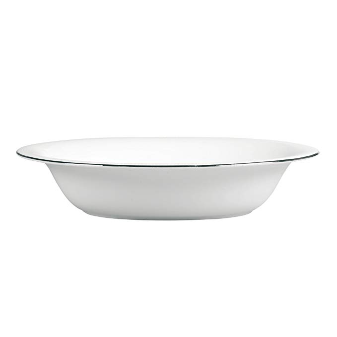 Vera Wang by Wedgwood Blanc Sur Blanc 9.75-Inch Oval Open Vegetable