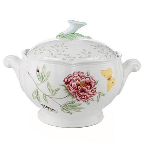 Lenox Butterfly Meadow Round Covered Casserole, 2 piece