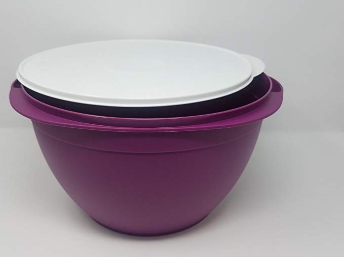 Tupperware Maxi Salad 42 Cups Bowl with White Seal