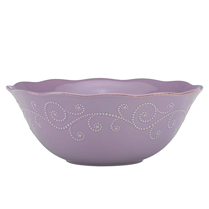 Lenox French Perle Violet Serve Bowl