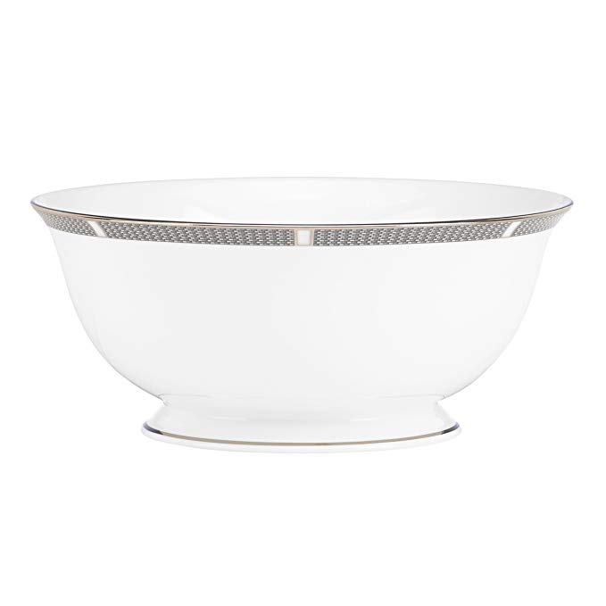 Lenox Sophisticate Serving Bowl, Silver