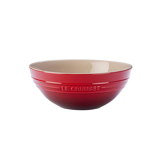 Le Creuset Stoneware Multi Bowl, Large, Cerise (Cherry Red)