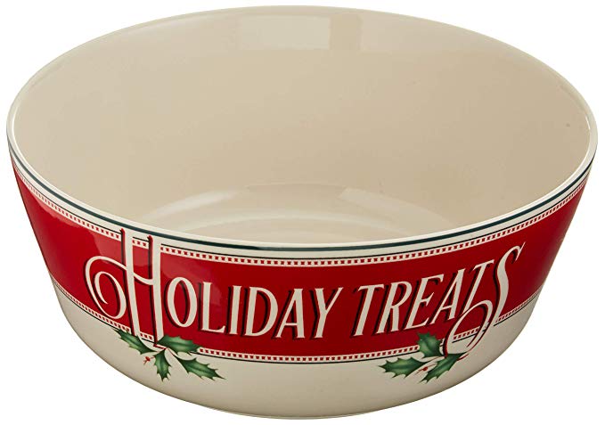 Lenox 879356 Vintage Treats Serving Bowl, Multicolor